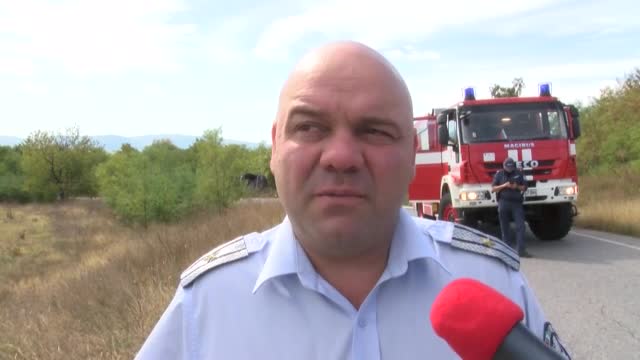 Цистерна с гориво се преобърна на пътя Казанлък - Стара Загора