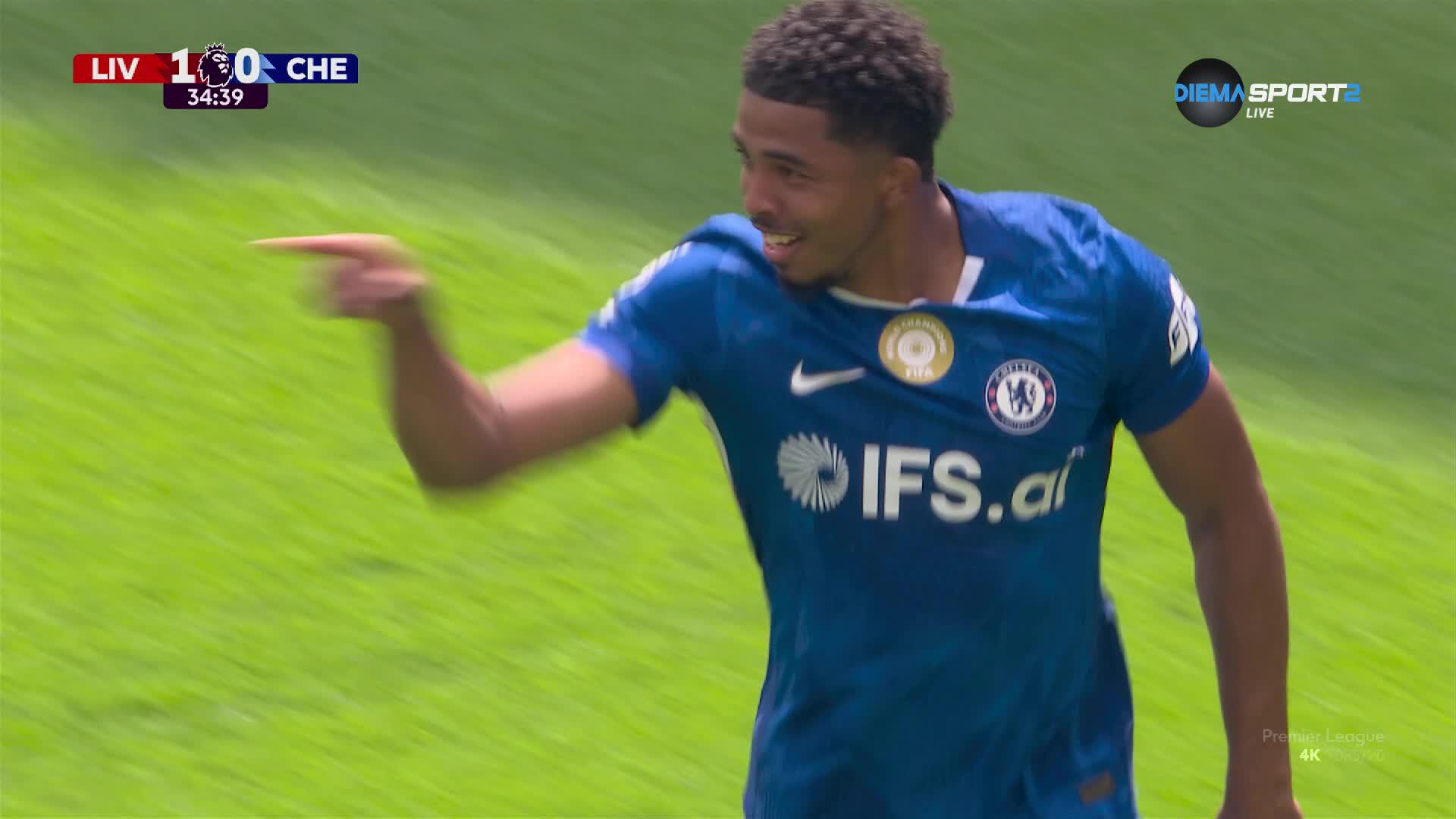 Enzo Fernandez with a Goal of the Week