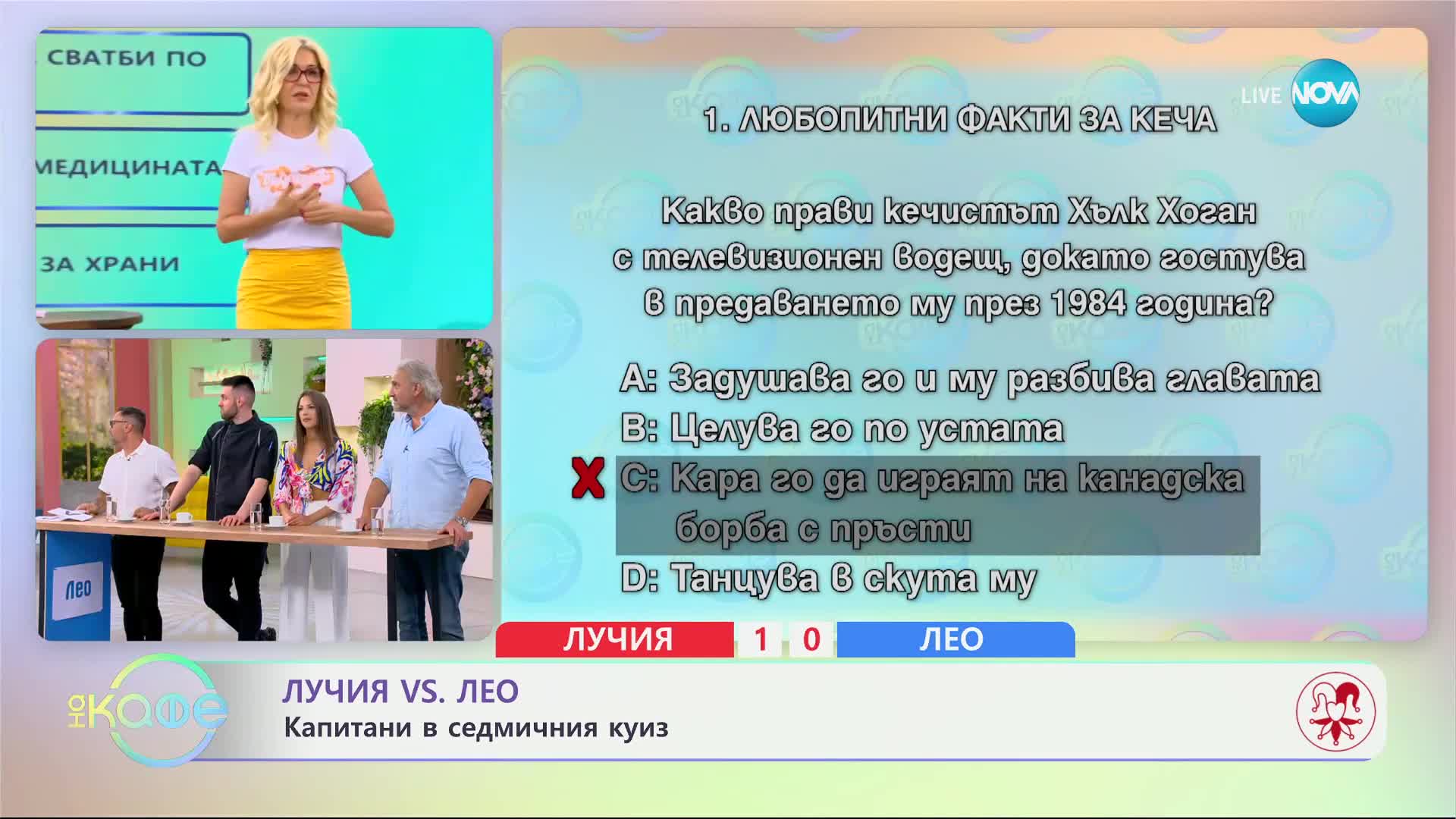 Защо Хълк Хоган нокаутира телевизионен водещ