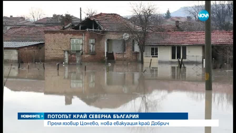Преля язовир „Цонево”, нова евакуация край Добрич