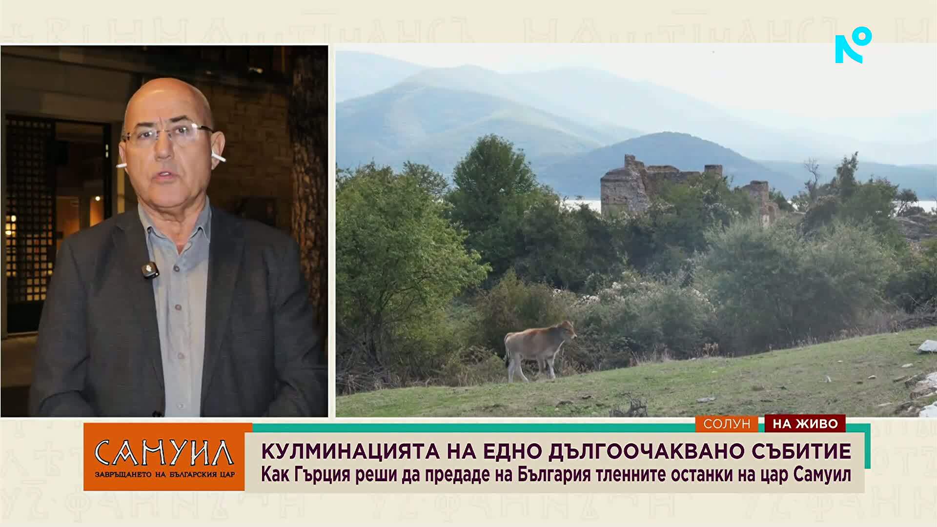 Проф. Людмил Вагалински: Убеден съм, че това са останките на българския цар Самуил