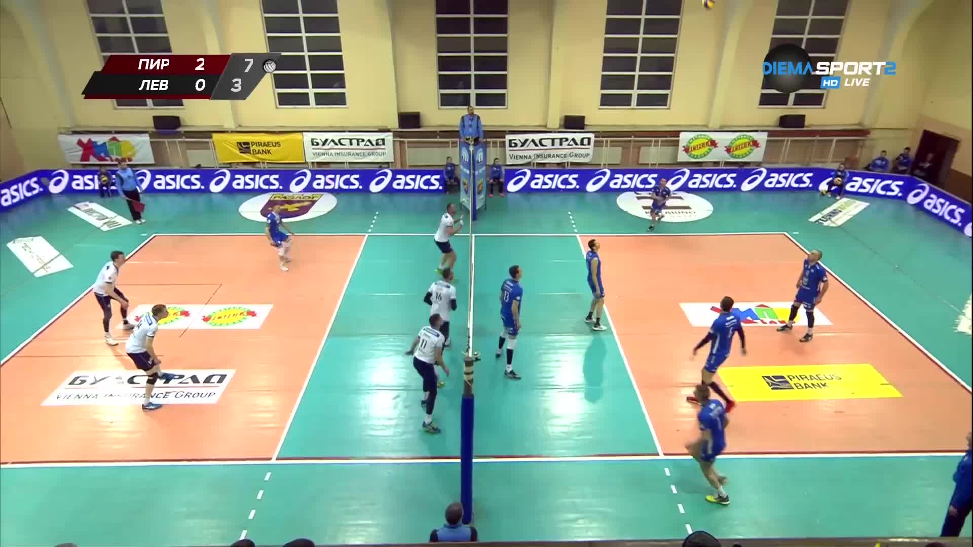ВК Пирин - ВК Левски 3:0 /репортаж/