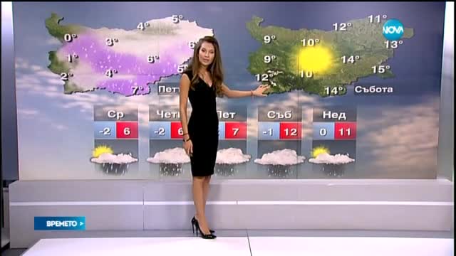 Прогноза за времето (18.03.2015 - обедна)