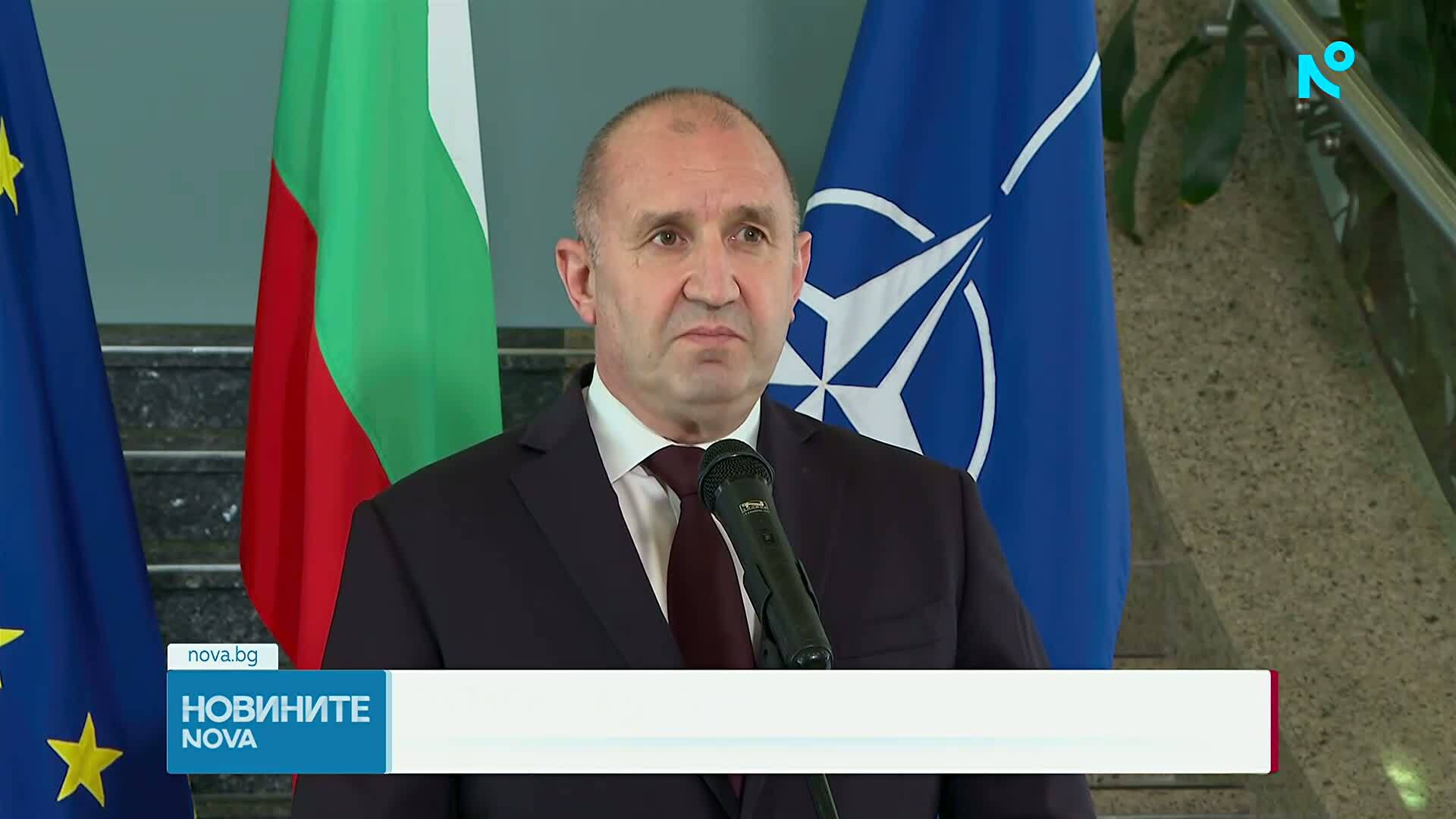 Румен Радев: Споразумението с „Боташ“ ще намали разходите за регазификация и пренос на природен газ
