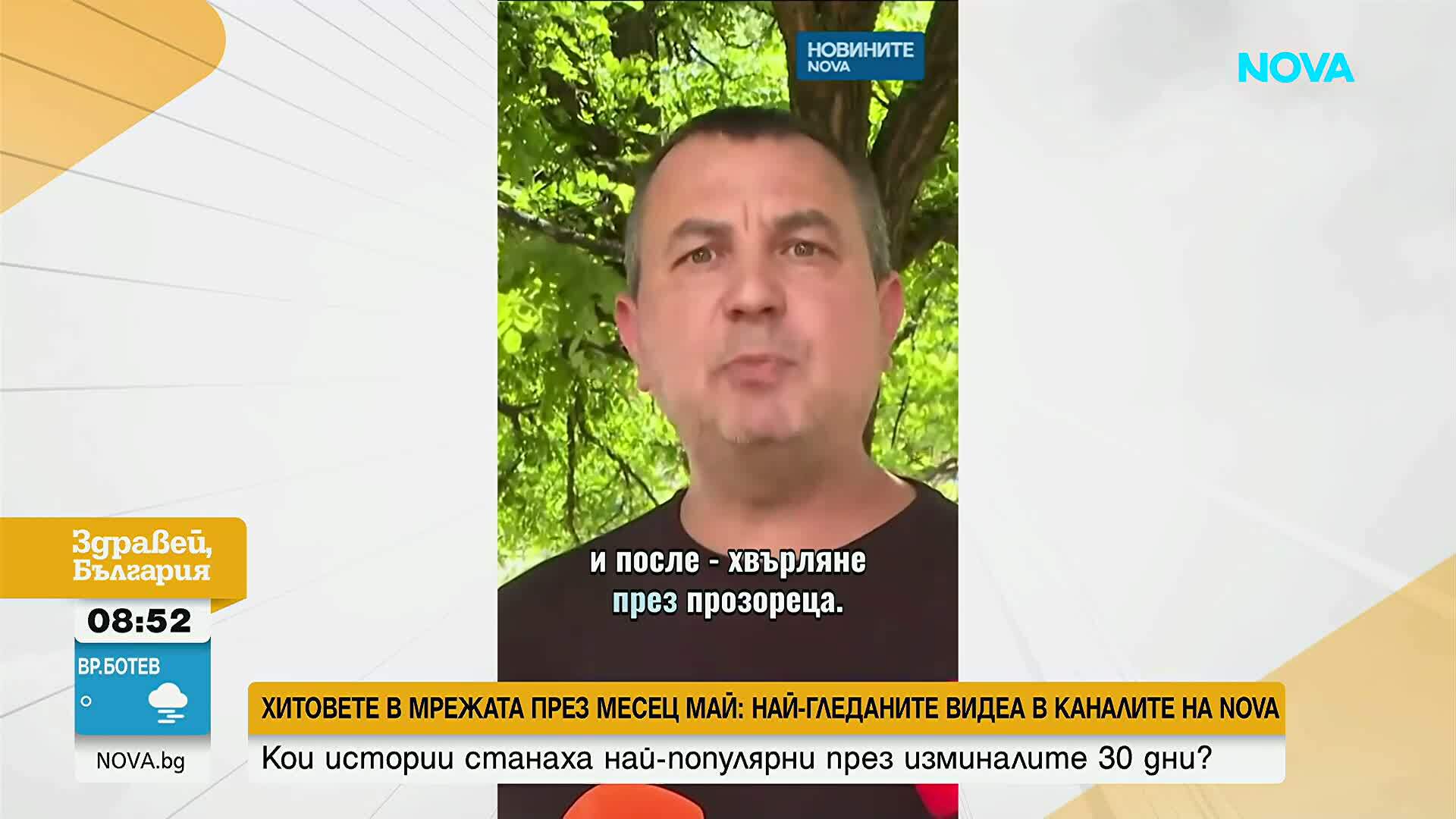 Кои са най-гледаните видеа в каналите на NOVA през месец май?