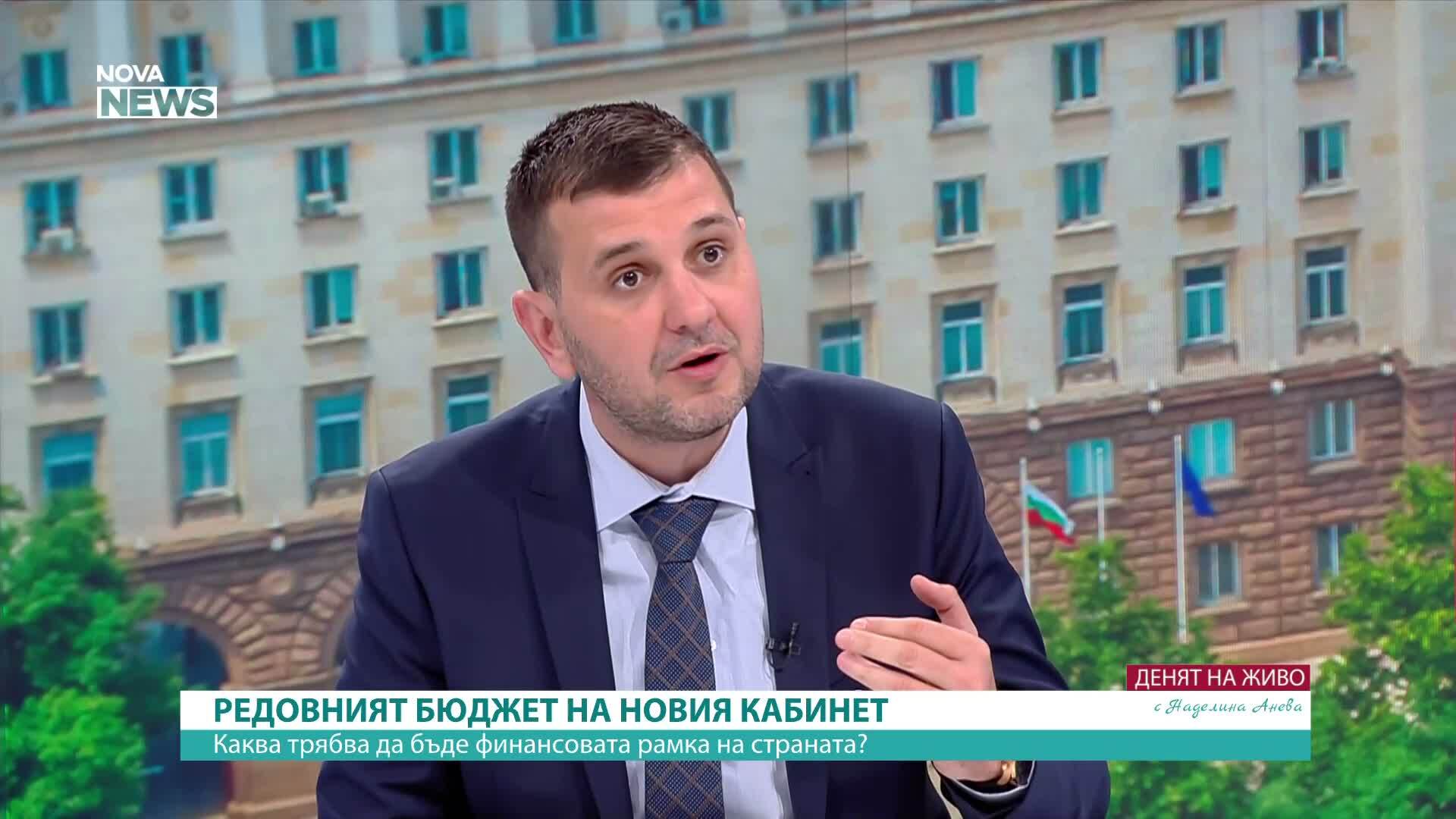 Йордан Иванов: ДБ няма да подкрепи вдигането на тавана на дълга
