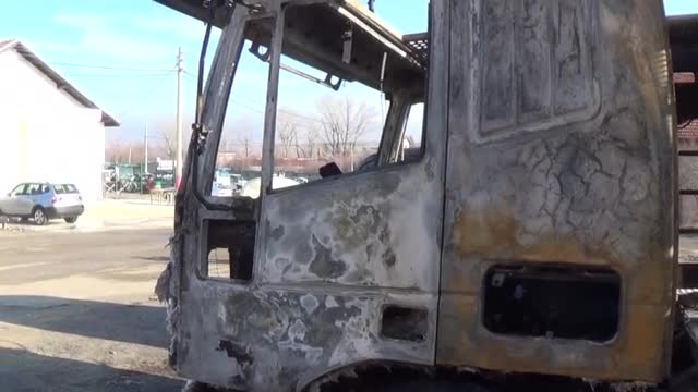 Запалиха три автовоза в Дупница