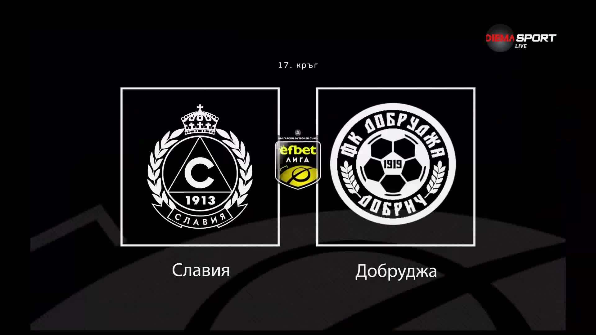 Преди кръга: Славия - Добруджа