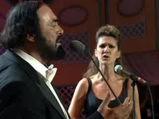 Celine Dion & Pavarotti