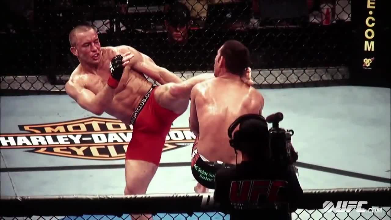 Georges St-pierre най-доброто - Една легенда се оттегля - всеотдайност и мотивация Ufc