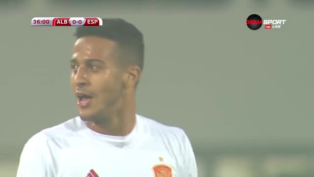 Албания - Испания 0:0 /полувреме/