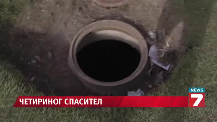 Куче спаси дете в триметрова шахта