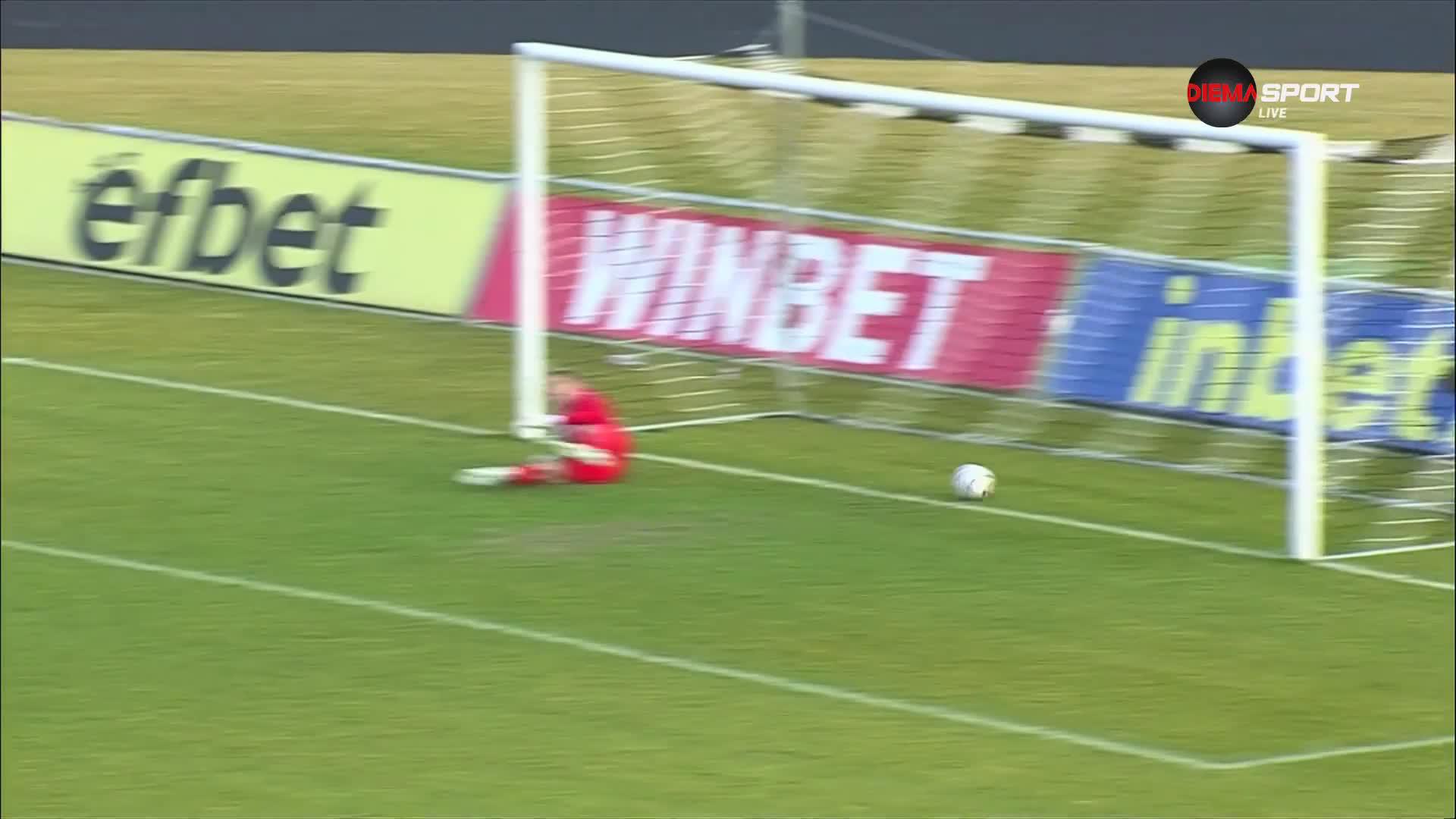 PFC Lokomotiv Plovdiv with a Penalty Goal vs. Arda