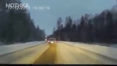 Бегство от полиция със стара Волга