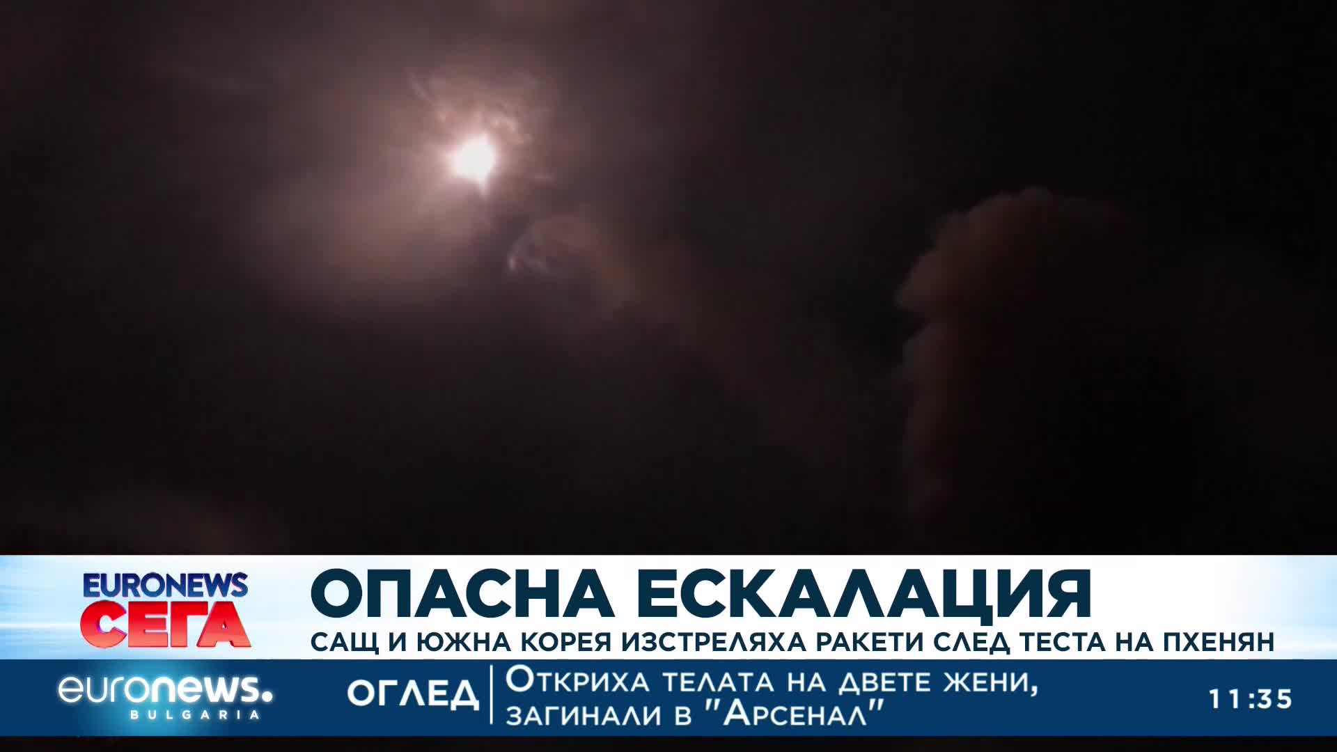 САЩ и Южна Корея изстреляха ракети след теста на Пхенян