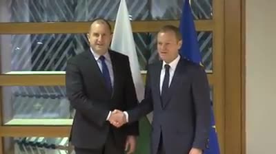 Президентът се срещна с председателя на Европейския съвет