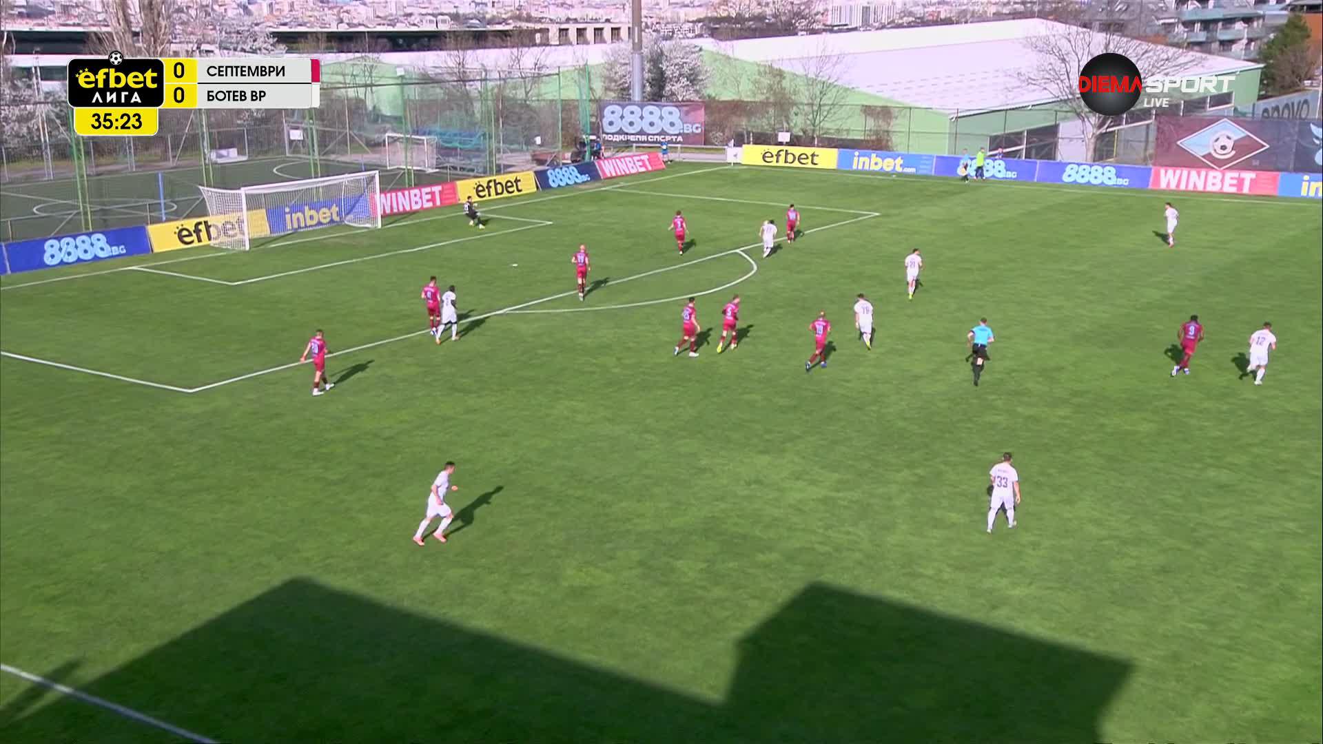 PFK Septemvri Sofia vs. Botev Vratsa - 1st Half Highlights
