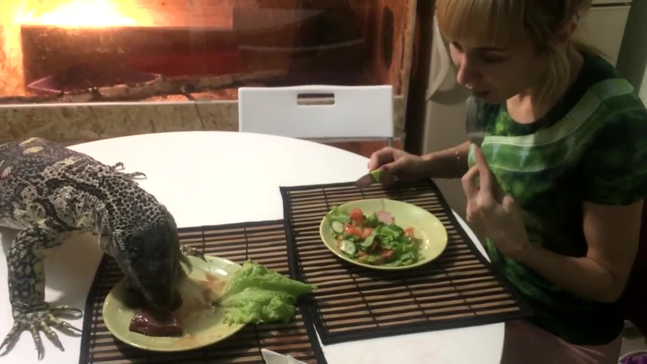 Закуска с варан