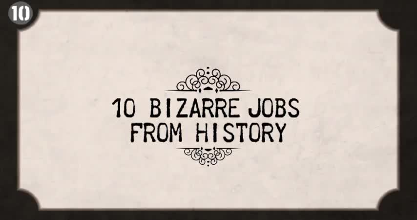10 Странни професии от историята