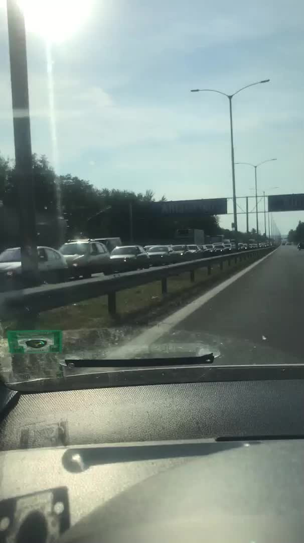 Задръстване на входа на Варна