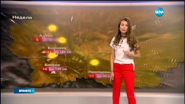 Прогноза за времето (02.04.2017 - сутрешна)