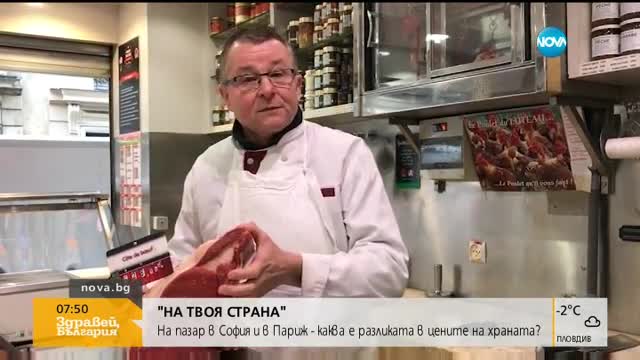 Георги Георгиев на твоя страна: Цените на храните у нас и в Европа