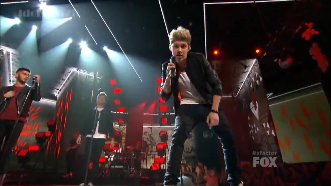 Супер рок изпълнение! One Direction - Midnight Memories - X Factor Usa 2013 Final