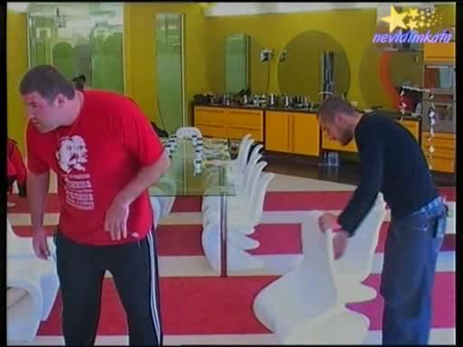 Big Brother 4-160 Килограмови Закачки"Филипе Плашиш Ма! ПРАСЕ!"12.11.2008