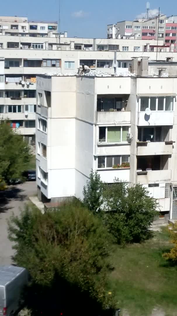 Опасно ремонтиране на покрив
