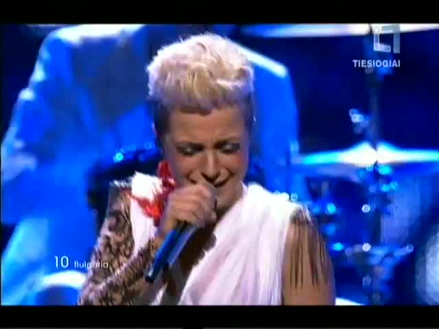 Поли Генова - На инат (на живо - втори полуфинал на Евровизия 2011 - Дюселдорф)