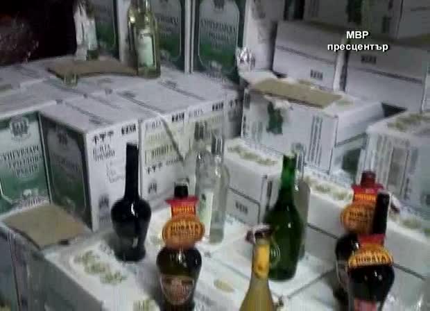 Над 60 000 бутилки с фалшиви бандероли