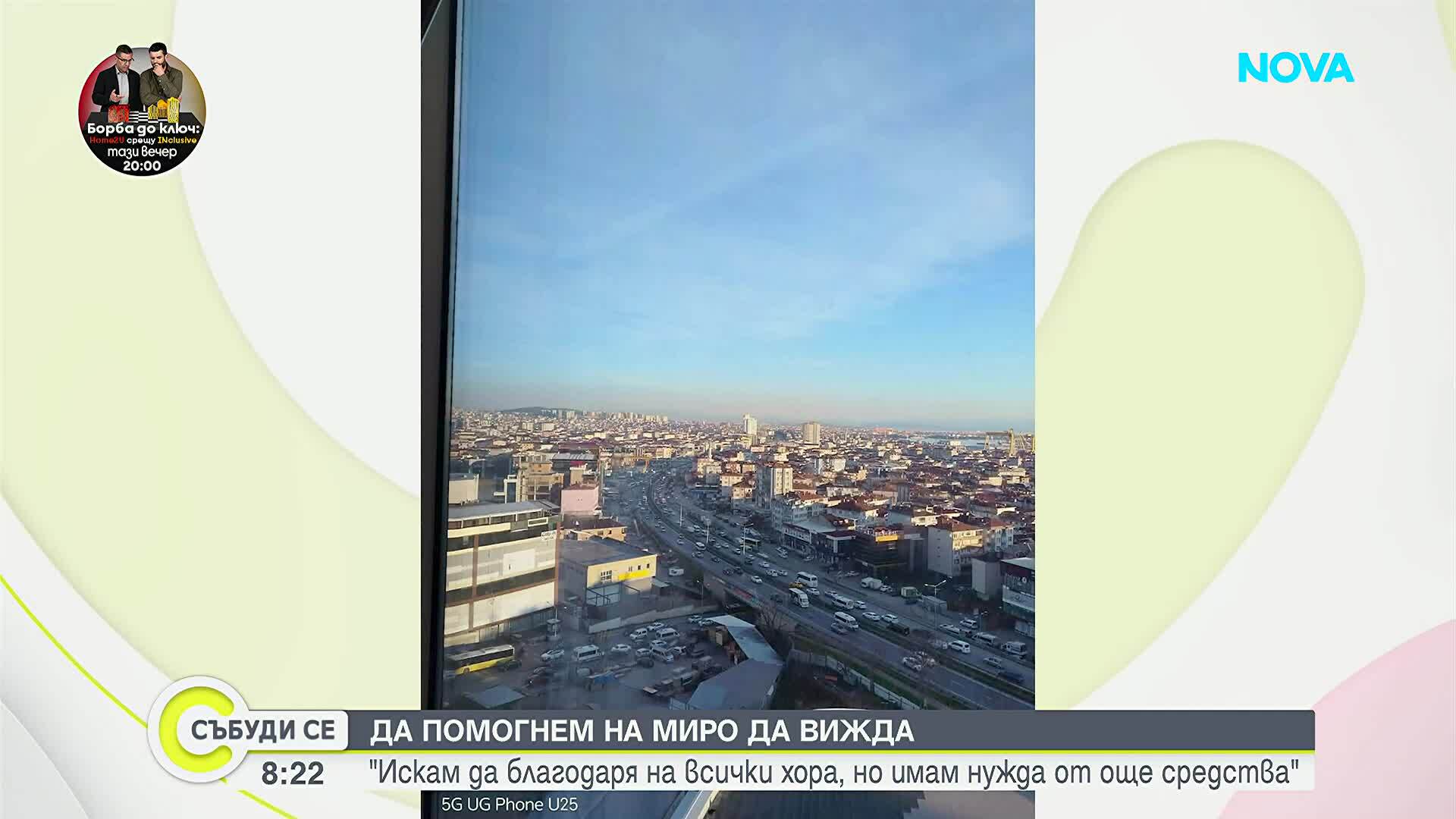 Помощ за Миро да прогледне