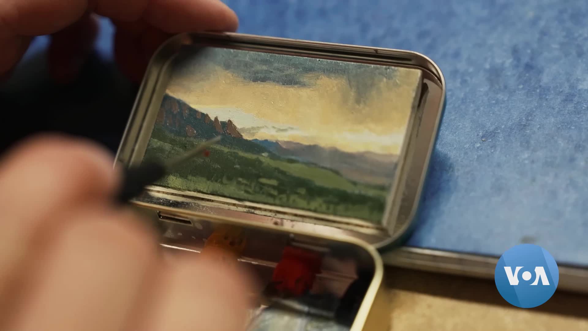 Painting Tins