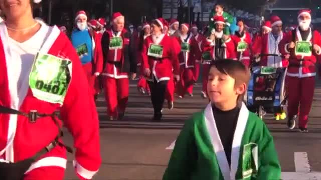 Благотворителен коледен маратон в Мадрид