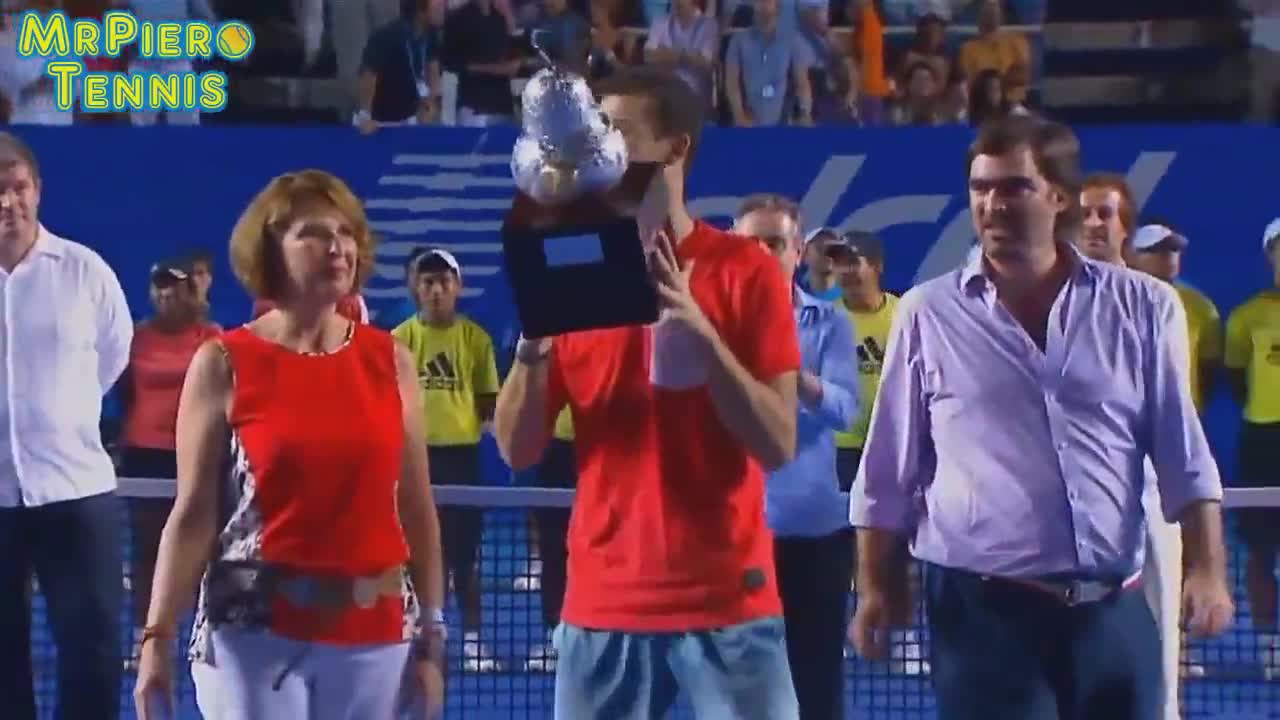 Награждаването на Григор Димитров в Акапулко !