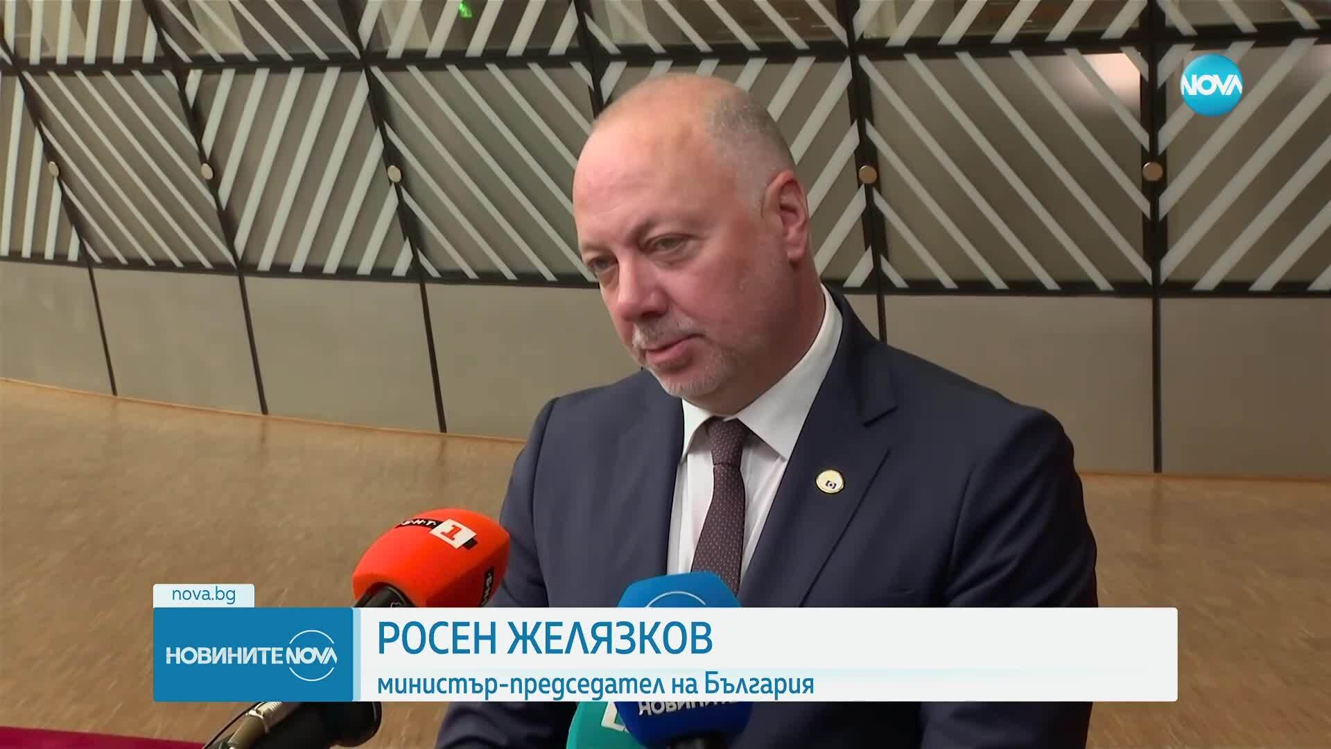 Премиерът се срещна с председателя на Европейския съвет в Брюксел
