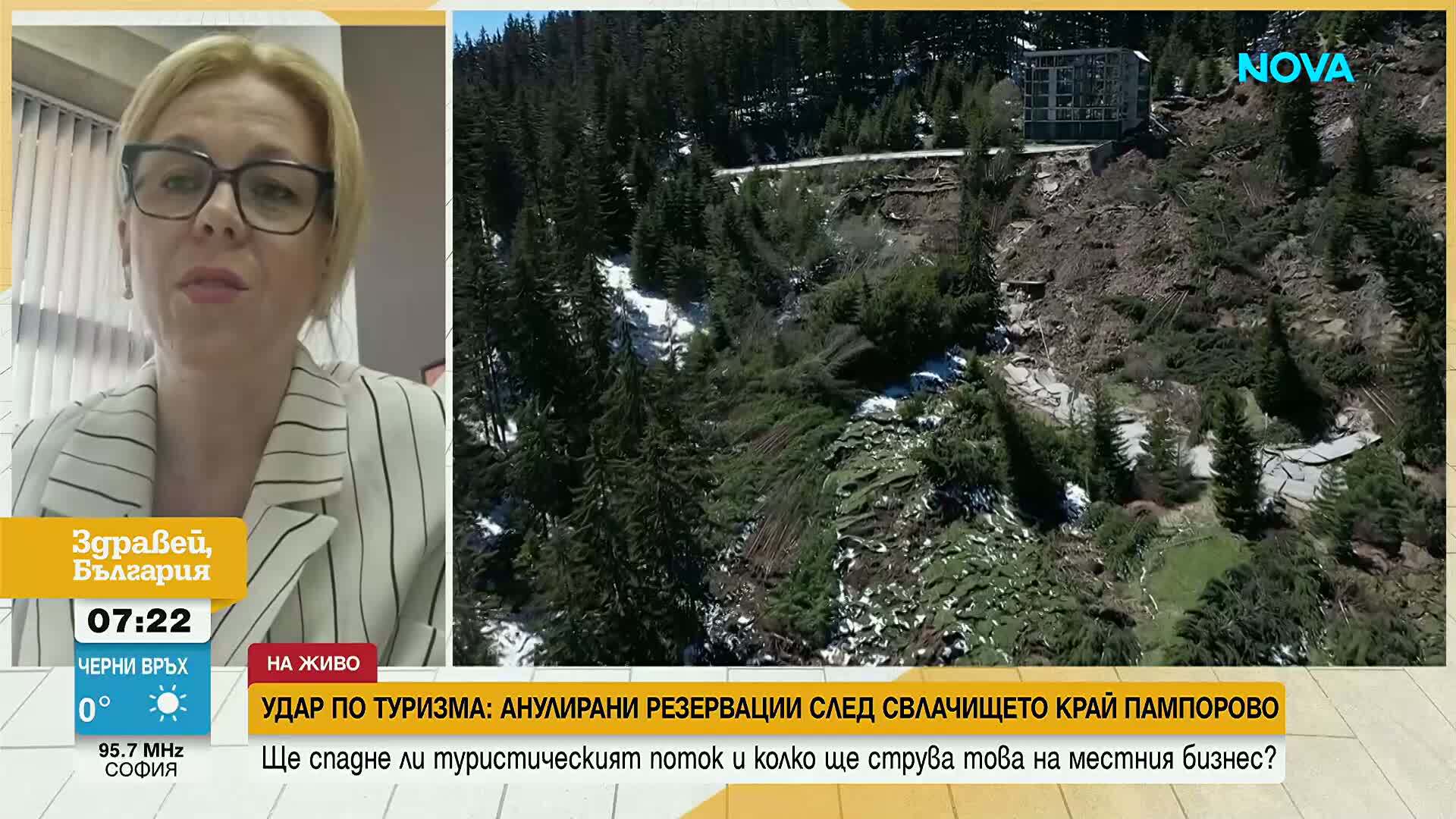 Свлачището край Пампорово удари туризма: Анулирани резервации и риск за сезона