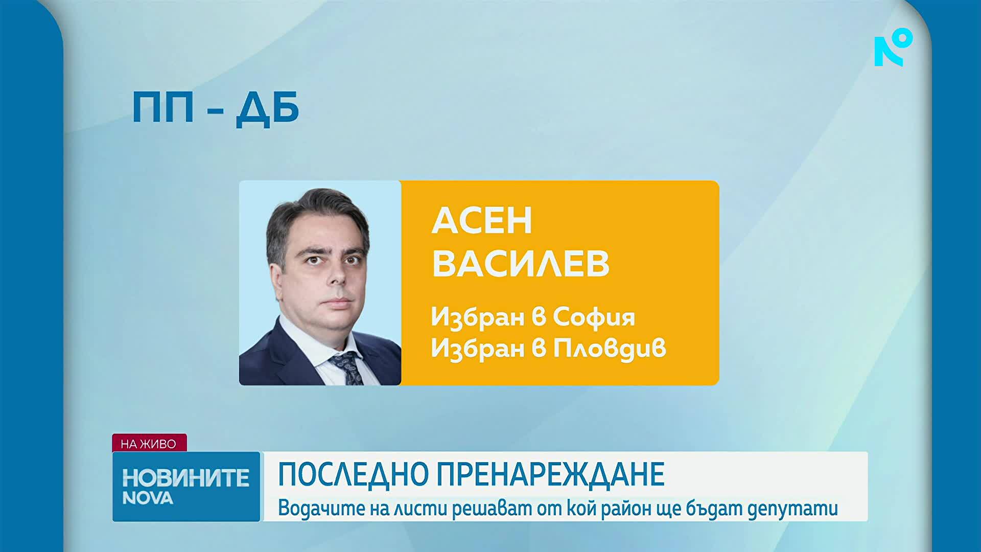 Депутатите, избрани от две листи, решават от коя да влязат в парламента