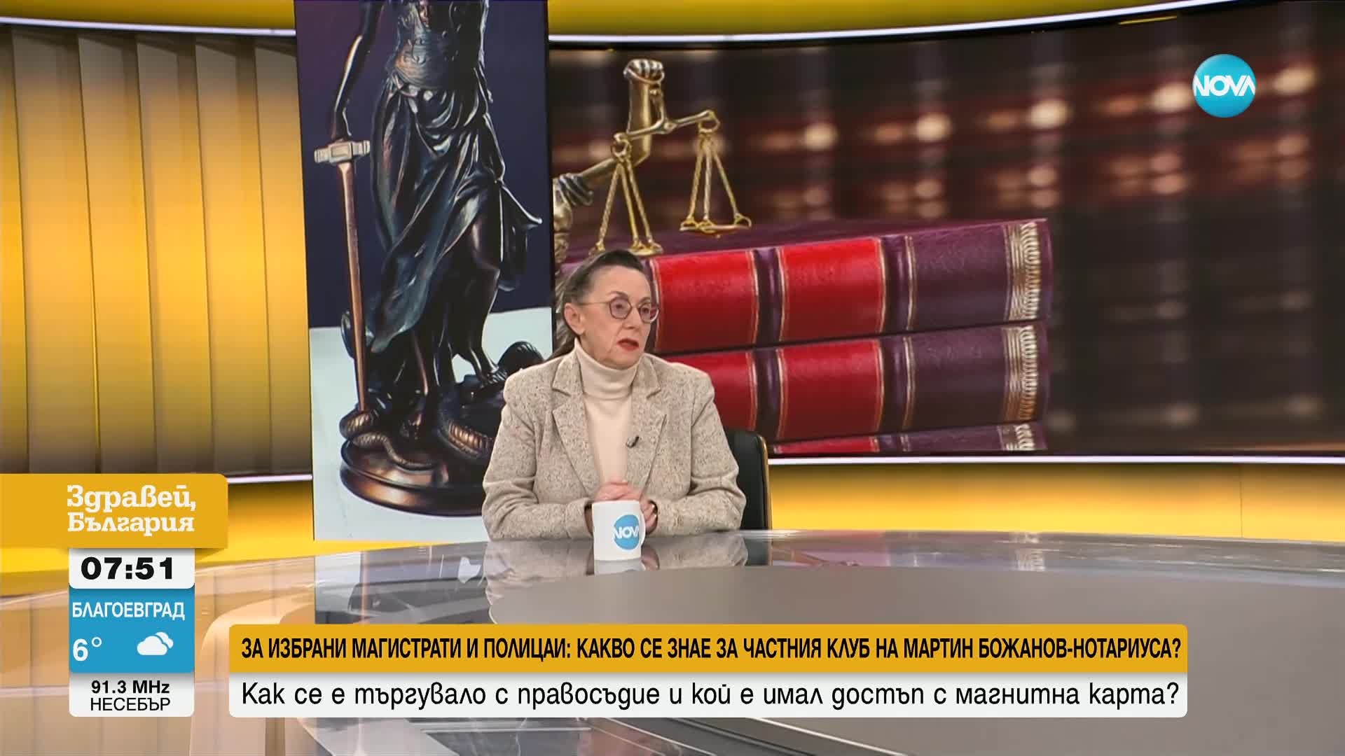 Нели Куцкова: Има много случаи на заплашвани съдии, но те отказват да говорят публично
