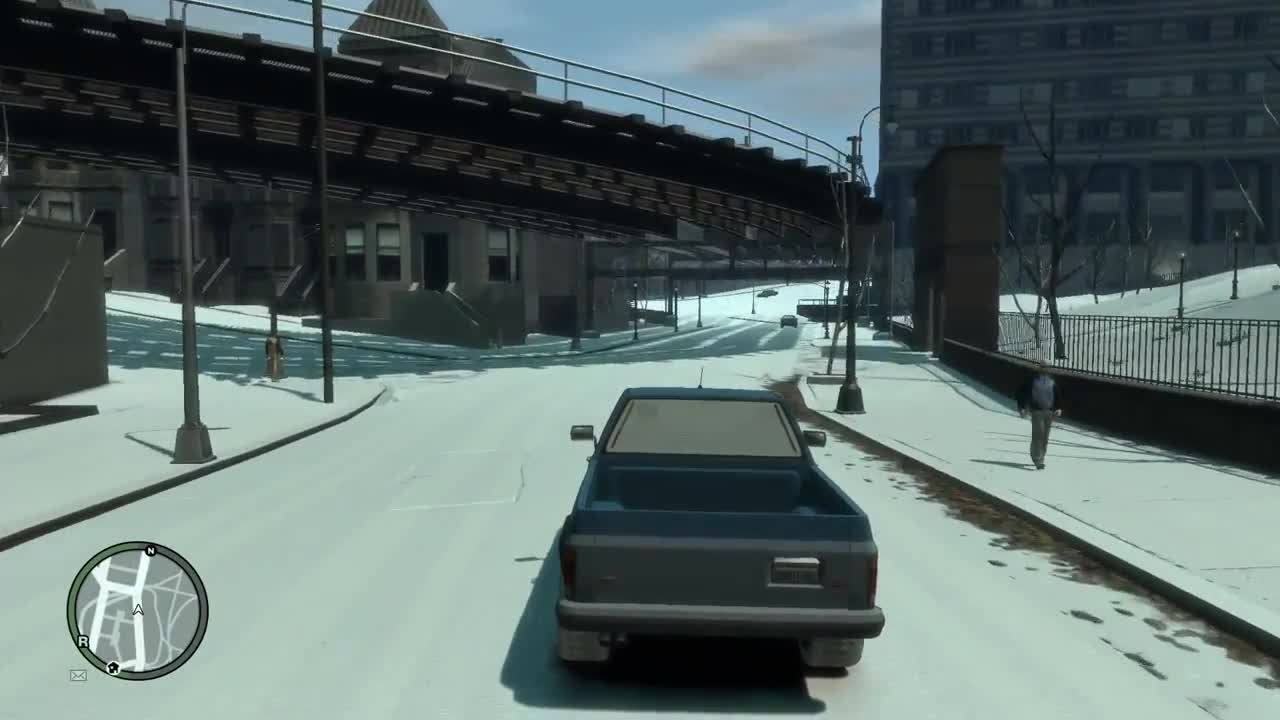 Gta 4 - Тест на Snow Mod v2.0 на максимални настройки {720p}