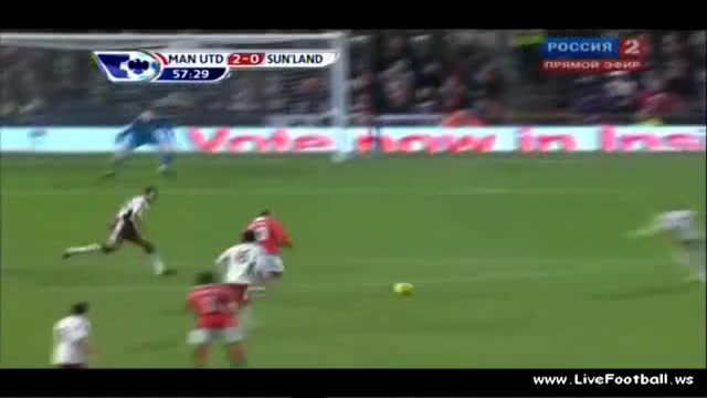 26.12.2010 Манчестър Юнайтед - Съндърланд 2:0 Димитър Бербатов 