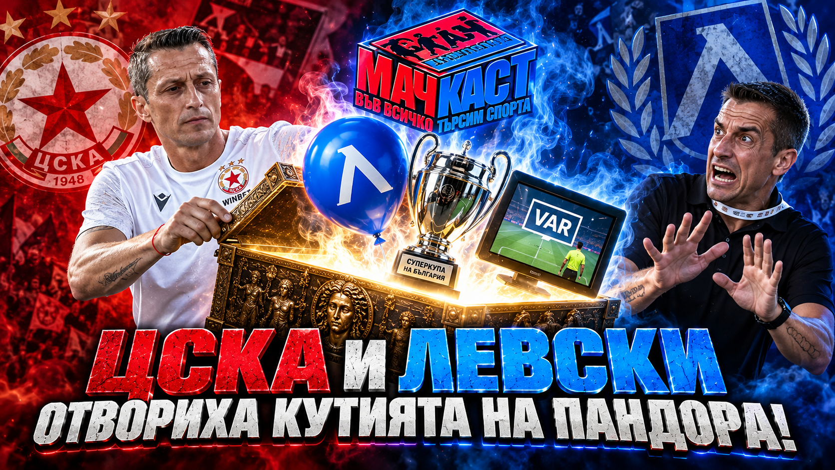 ЦСКА И ЛЕВСКИ ОТВОРИХА КУТИЯ НА ПАНДОРА