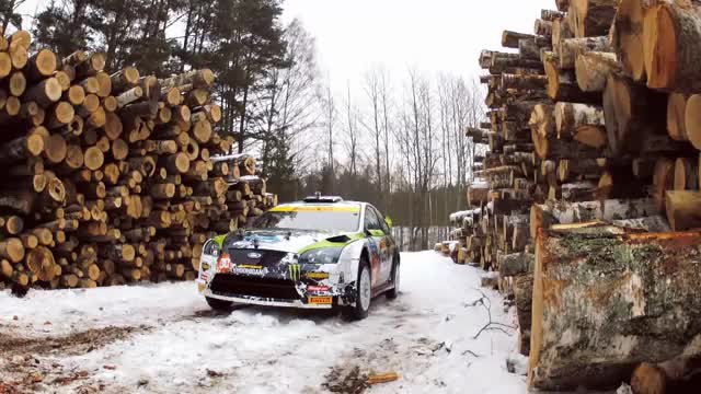 Най-добрия пилот Ken Block в Русия.