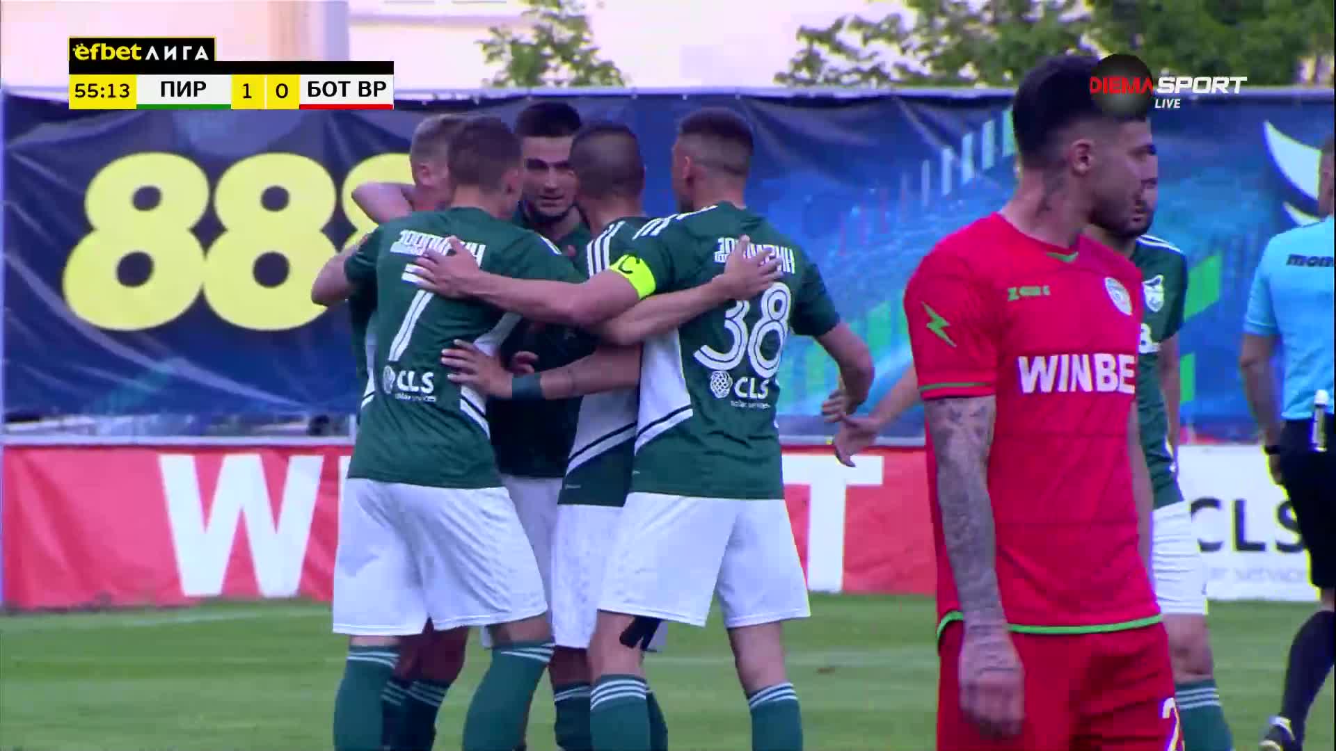 Пирин – Ботев Враца 2:0 /репортаж/