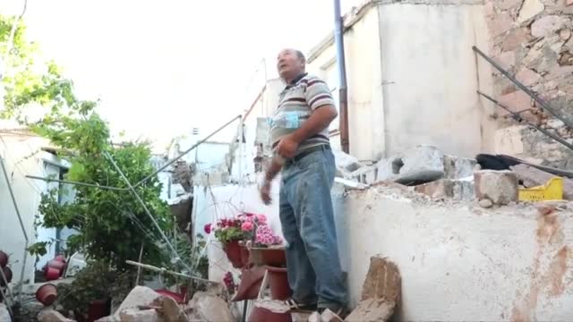 Една жертва на о. Лесбос след силния трус в Турция