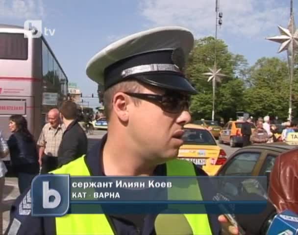 Акция срещу пешеходци-нарушители във Варна