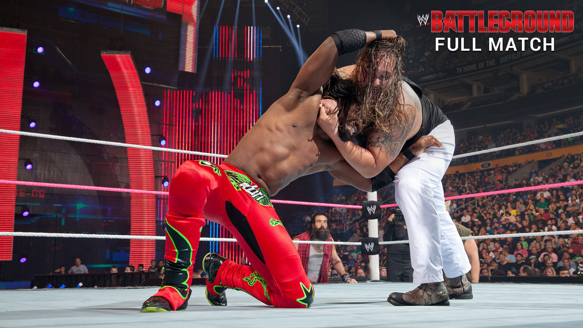 Кофи Кингстън vs. Брей Уайът: WWE Battleground 2013 (Целият мач)