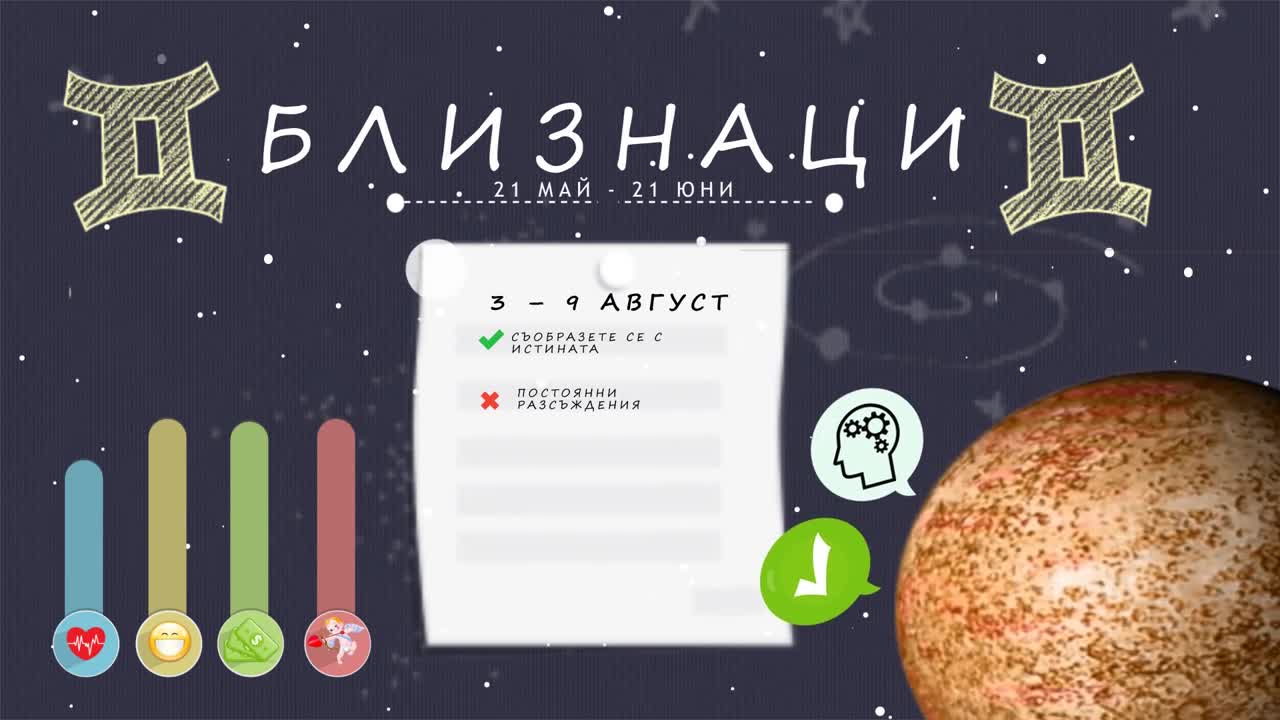 Седмичен хороскоп (3 - 9 август): Близнаци