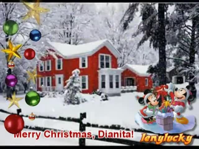 Merry Christmas, Dianita! 