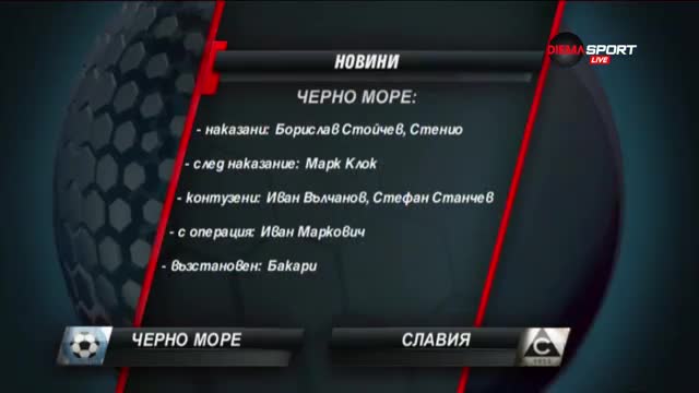 Преди Черно море - Славия